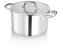HaWare Stock Pot with Clear Lid, 6L Tri-Ply Bottom Stainless Steel Stockpot for Cooking Pasta & Stewing Soup, Suit for Induction/Electric/Gas/Ceramic, Healthy & Easy Clean - 24cm