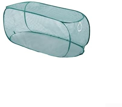 Yuanpgky Túnel de protección de plantas de jardín con cubierta de malla para estacas de tierra, protector de verduras, cubierta de temporada de cultivo para jardín, verduras, frutas, flores (115 x 40