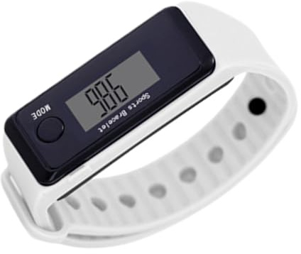 Step Counter Watch - Digital LED Display Accurate Motion Sensor Long Battery Life Calories Burned | Waterproof Activity Tracker for Women Men Running