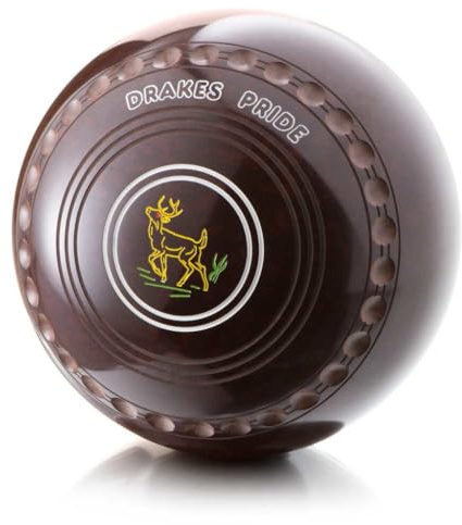 Drakes Pride Professional bowls - Brown, Gripped, Size 3, Heavy