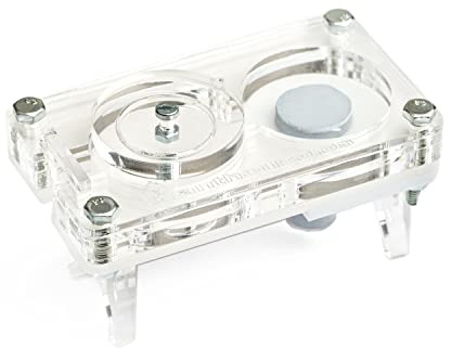 AntHouse - Acryl Ameisenfarm 9x5x1,3 cm | Pilzfeuchtigkeits-System | Mit gratis Ameisen | Transparent