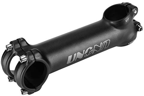 BESNIN Potencia Bicicleta 31,8 mm Potencia MTB de 130 mm, 17 Grados Elevador de Manillar para Bicicleta de Carretera, Montaña, BMX, Ciclismo
