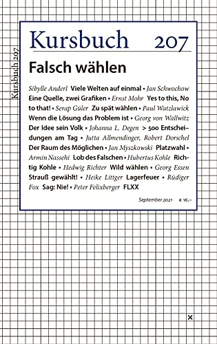 Kursbuch 207: Falsch wählen