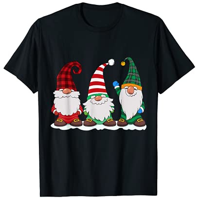 Trois nains de Noël famille T-Shirt