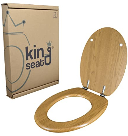 SEDILE WC UNIVERSALE LEGNO ROVERE