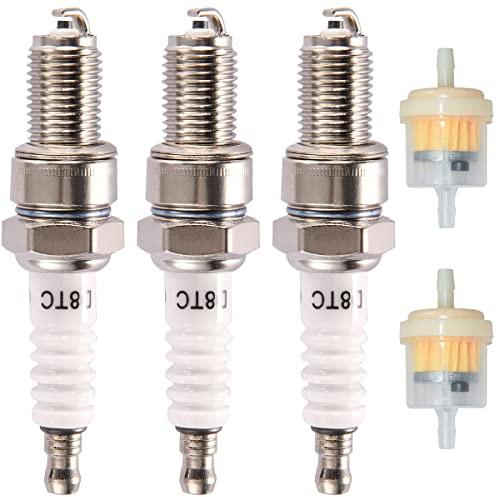 ZAMDOE D8TC Zündkerze für DR8EA CG125 CF250 CH250 125 cc 150 cc 200 cc 250 cc Motorrad ATV Dirt Bike Go Kart Moped Roller, für Lifan für Zongshen für TAOTAO Zündungsteile