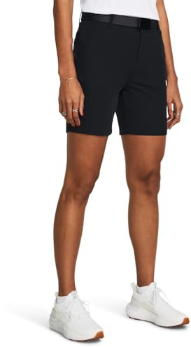 Under Armour Drive damshorts, (001) svart/metalliskt silver, 42