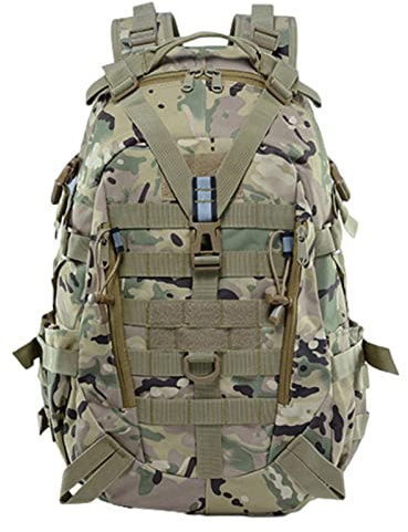 Hongjingda Jagdrucksack - 35L Herren Rucksäcke mit großem Fassungsvermögen | Reiserucksack für Damen Herren Outdoor Wandern Camping Wasserdichter Rucksack