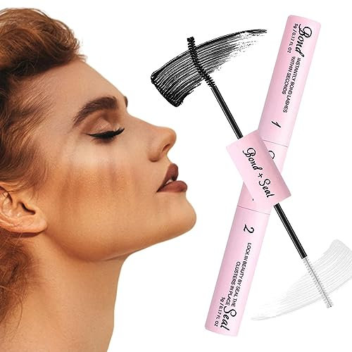 Lash Bond Clusters | Lash Glue Waterproof,5g Lash Glue Bond And Seal, Strong Hold 2 In 1 Lashes Glue, Waterproof Long Lasting Clue For Individual Eyelash Extensions Pekmar