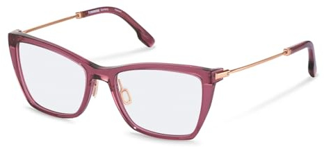 Rodenstock Brille mit Sehstärke für Damen optional mit Sonnenbrillentönung oder Blaulichtfilter, Katzenauge, gefertigt aus Titan & Acetat (inklusive Brillenetui)