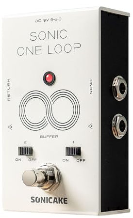 SONICAKE AB line selection Buffer Gitarre Bass Effektpedal Sonic One Loop