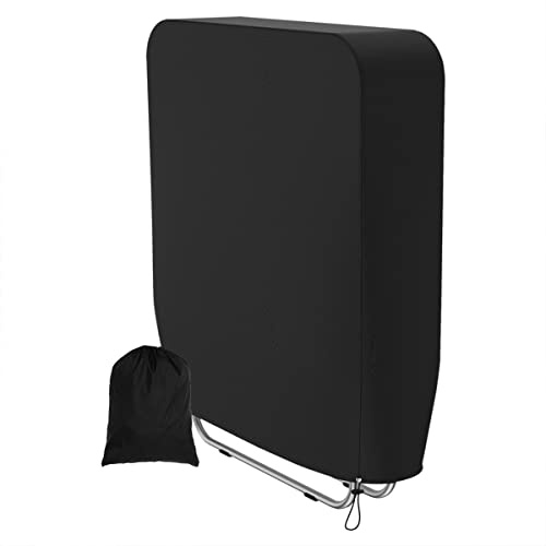 Gartenstühle Abdeckung 93x82cm Klappstühle Schutzhülle mit Aufbewahrungstasche Staubdicht Winddicht UV-Beständig Gartenstühle Abdeckung Wasserdicht für Gartenmöbel (1PCS)