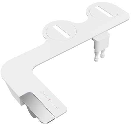 Kit adaptateur abattant WC japonais avec 2 jets à intensité réglable | hygiénique intime | écologique et économique | montage facile et rapide sur l’installation existante NOYON & THIEBAULT
