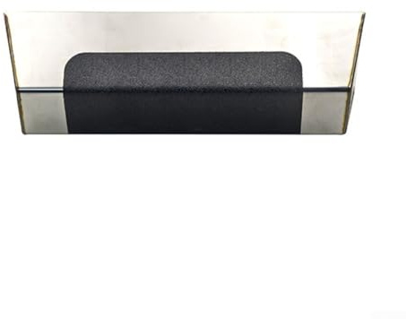 Bebykilemi Bac de plâtrage professionnel en acier inoxydable, pour béton, mastic, brique, tuile, boue (35,6 cm)