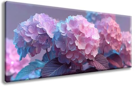 Diamond Painting Ortensia Diamond Painting Kit Completo Fiori Pittura Diamante, 5D Diamantini Crystal Art Pittura Kit, DIY Strass Ricamo a Punto Croce Kit per Decorazioni Casa, 100x200cm -zzg2508M5