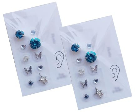 SXTYYH Graines D'oreille for Une Perte De Poids Holistique Graine D'oreille D'acupuncture for La Détoxification Du Corps Kit D'acupuncture for Oreilles Patchs for Oreilles(20pcs,B)