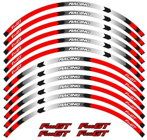 12 Tiras De Calcomanías Reflectantes para Motocicleta, Llantas, Pegatinas Decorativas para BMW F800GT F800 GT
