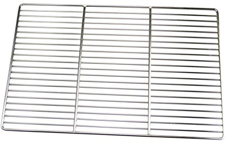 Edelstahl Grillrost 29 x 38 cm für Weber Spirit 210 220 225 | bis Baujahr 2012 / Reglerknöpfe seitlich / nur 10 mm lichter Stababstand / Grillclub / deutscher Fachhändler