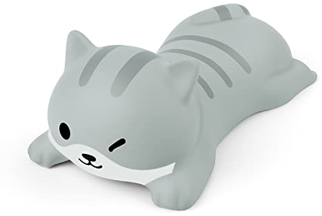 DIYCUT Repose Poignet Silicone, Repose Poignet Souris, 13 x 6,8 cm Repos Poignet Mignon, peut Soulager la Fatigue de la Main, Décompresser ou Faire de Petites Décorations, Style Dessin Animé Simple
