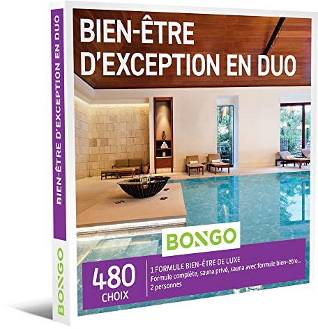 Bongo Bien-être d'Exception en Duo Coffret Cadeau Unisex-Adult, Multicolore, Taille Unique