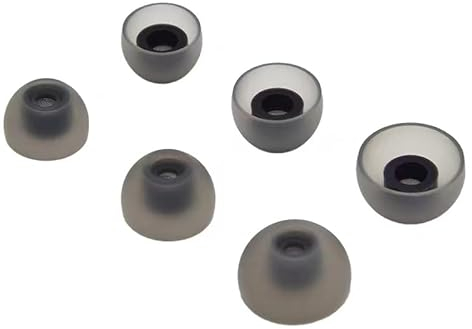 3Paar Galaxy Buds2 Ohrstöpsel Replacement,Ultra Comfort Galaxy Buds Kopfhörer Ohrstöpsel Satz mit Staubschutznetz,Silikon Kopfhörer Ear Buds Zubehör kompatibel mit Samsung Galaxy Buds 2