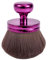Gosknor Kabuki Brocha Autobronceadora Grande, Cabezal Ancho Brocha de Maquillaje Corporal Aplicador Ovalado para Espalda Protector Solar Base Espalda Piernas Brazos Rostro y Cuerpo (Morado)