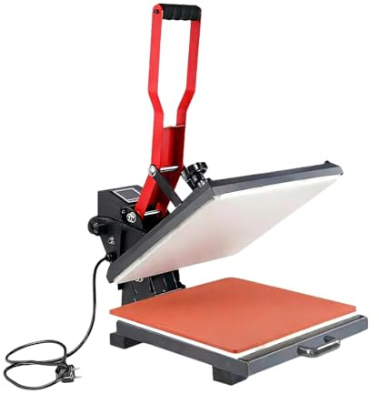 KUSOLE 15 * 15 Zoll magnetische halbautomatische Heißpresse, 1800 Watt Hochdruck, geeignet für DIY-T-Shirts; vertikaler Drucker, kann zum Bedrucken und Übertragen auf Hüte, T-Shirts usw 110V
