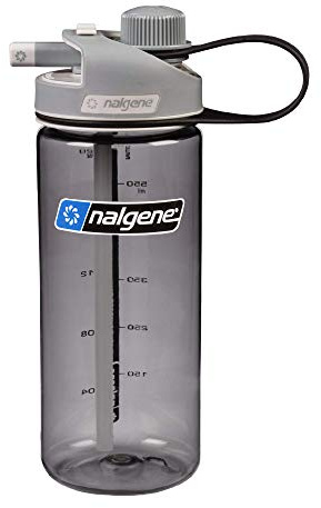Nalgene Multi Drink Sustain Trinkflaschen Grau 0,6 L