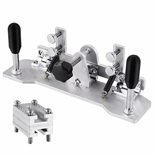 Belt Grinder Knife Jig Knife Beveling Jig 85°~180° Adjustable Sharpening Locator Tool 9.8in Long Knife Sharpener Holder for Belt Sander Manual Knife Sharpening (Type B)