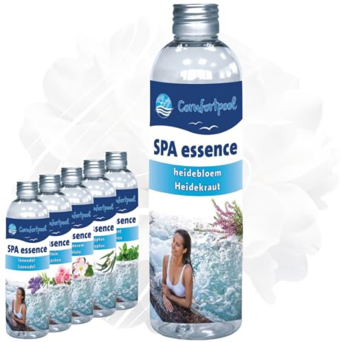 Comfortpool SPA Essence Aceite de baño | Aceite aromático de Lujo para SPA o Jacuzzi | Varios Aromas | Fragancia | (Flor de Brezo)