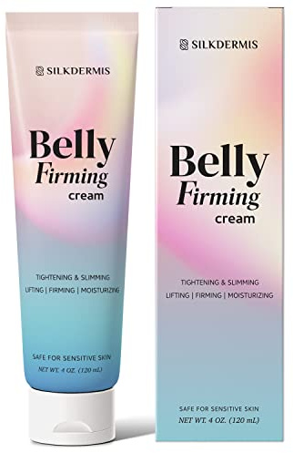 B Flat Belly Firming Cream - Skin Tightening & Cellulite Cream for Stomach, Thighs & Butt, Moisturizing Firming Lotion with Powerful Natural Ingredients , 120 ML