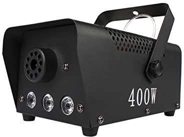 Máquina de Humo 400W LED RGB 3 en 1 Máquina de Humo con Control Remoto y Control DMX para Escenario DJ Bar para Fiestas Fotografía