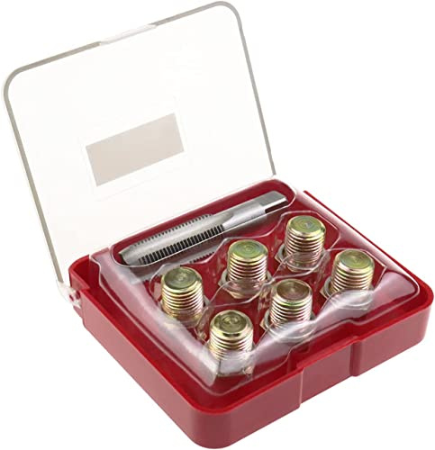 Surtido de tornillos y arandelas de tapon de carter con macho y estuche, M15 X 1.5P