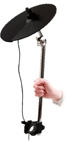 E-Drums Crash-Becken Erweiterte Becken Double Trigger Mute Ding-Becken Fortissimo-Becken
