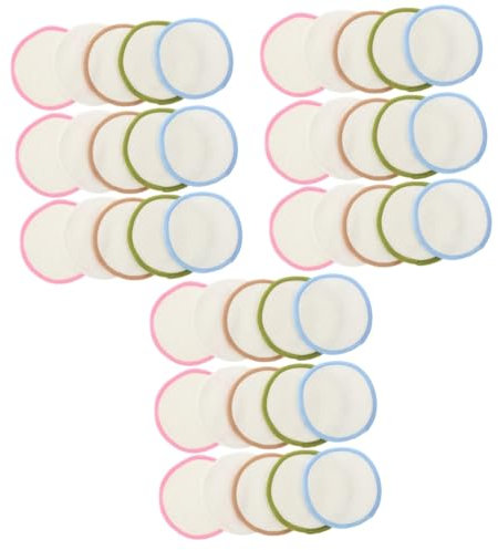 Beaupretty 3 Sätze Wiederverwendbares Make Up Entferner Pad Make Entferner Tücher e Tücher e e Schwämme Nagellackentferner e Pads Augen 15 Stück * 3