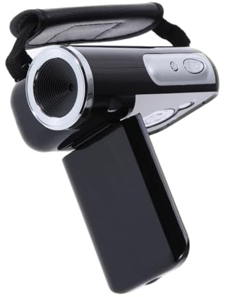 HOMOBABE Caméscope Vidéo Interpolation Enregistreur De Vlogging sans Batterie Balance des Blancs Retardateur pour Autoportraits
