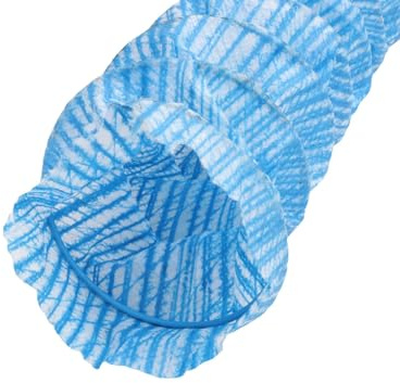 DUBTEDHOU réseau de Drainage en Acier, Tuyau de Drainage extérieur à Infiltration Souple, Bleu, Plusieurs Tailles(30m/98.4ft)