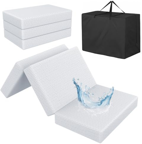 Gwydre Foldable 120x60x5cm Travel Cot Mattress