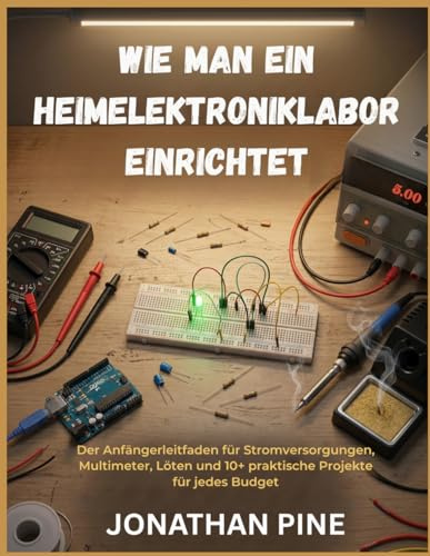Wie man ein Heimelektroniklabor einrichtet: Der Anfängerleitfaden für Stromversorgungen, Multimeter, Löten und 10+ praktische Projekte für jedes Budget