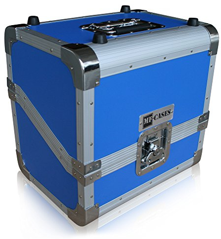 Plattenkoffer für 80 LPs *blue*