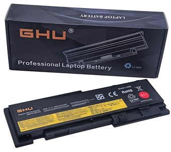 GHU New Battery 81+ Compatible with Lenovo ThinkPad T420s T430s 0A36287 42T4844 42T4845 42T4846 42T4847 45N1036 45N1037 45N1038 45N1039 45N1064 45N1065 45N1143-11.1V 44W 6-Cell,12 Months Warranty