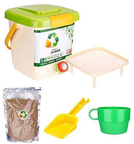 TuToy 10L Riciclare Composter Aerato Compost Bin Bokashi Secchio Cucina Cestini Di Rifiuti Alimentari - #1
