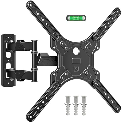MOUNTUP Full Motion TV Wall Bracket for Most 26-60 Inch TV, Hold Up to 35KG