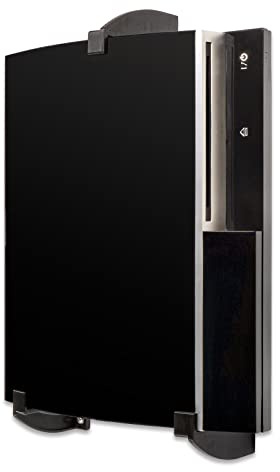 P3D-Lab Wall Mount Bracket for Playstation 3 PS3 Original Game Console Black – Easy to Install with Included Fittings – 3 Years Warranty – Made in UK
