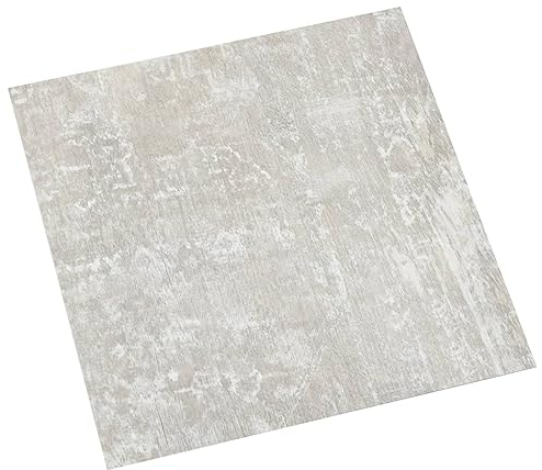 vidaXL 55x PVC-Fliesen Selbstklebend Vinyl-Fliesen Bodenbelag Vinylboden Laminat Dielen Fußboden Laminatboden Fliese Wohnzimmer 5,11m² Hellgrau