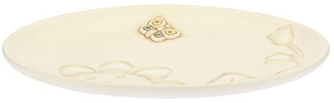 THUN - Centrotavola Ovale Medio - Ceramica - Linea Elegance - 33X23X4,5 h cm