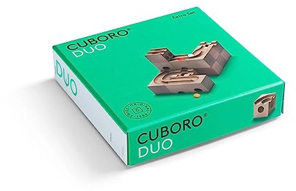 Cuboro Duo - Kugelbahn - das Extra Set für zweispurige Bahnen