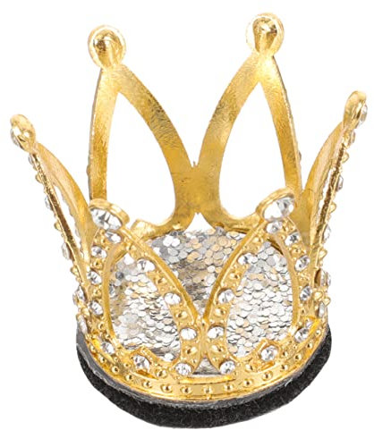 Strasshelm Verzierung Gold mit Metall und Rhinestone