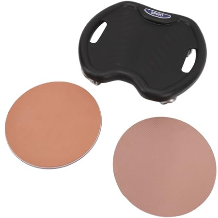 Abdominal Core Coaster, Taillenkrafttrainer mit Vier Rädern, Stumm, Stabil und mit Mehreren Trainingsmethoden für das Heim-Fitnessstudio