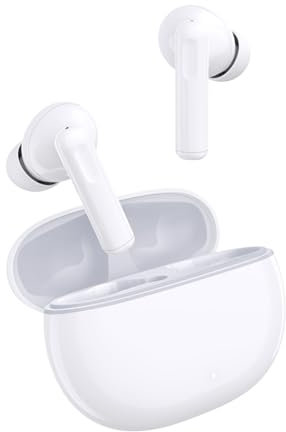 HONOR Choice Earbuds X7i, 40H Cascos Inalambricos Bluetooth, Auriculares Inalambricos Bluetooth 5.3 con Micro, IP54, Cancelación de Ruido 45DB, Blanco